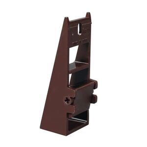 Amerimax T1539 Vertical Surface Universal Brown Vinyl Fascia Fixer (Pack of 50)